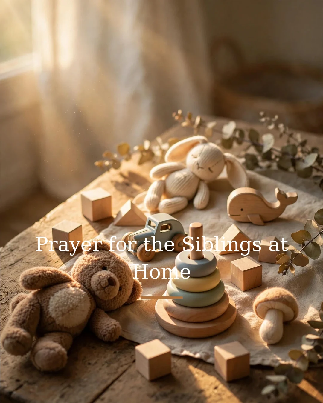Prayer for the Siblings at Home