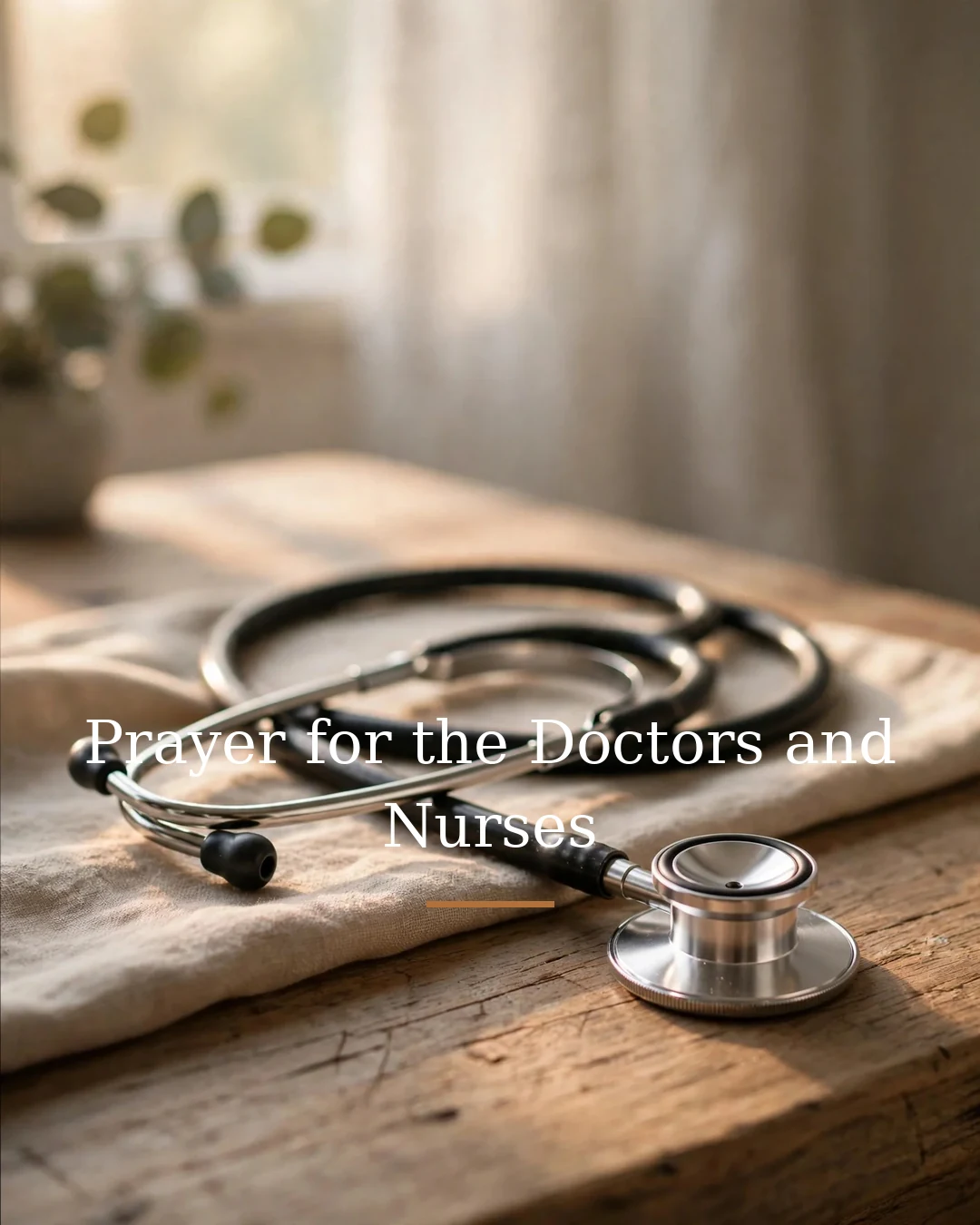Prayer for the Doctors and Nurses