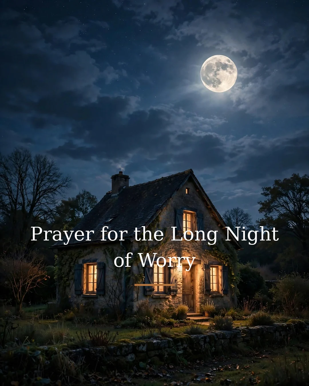 Prayer for the Long Night of Worry