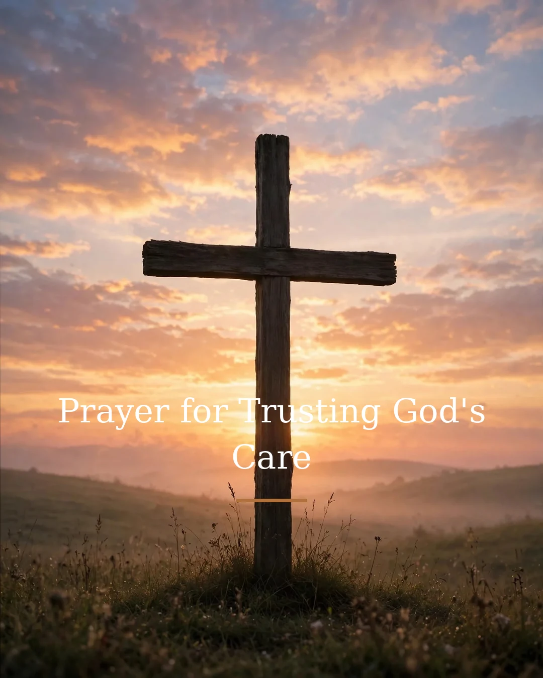 Prayer for Trusting God's Care