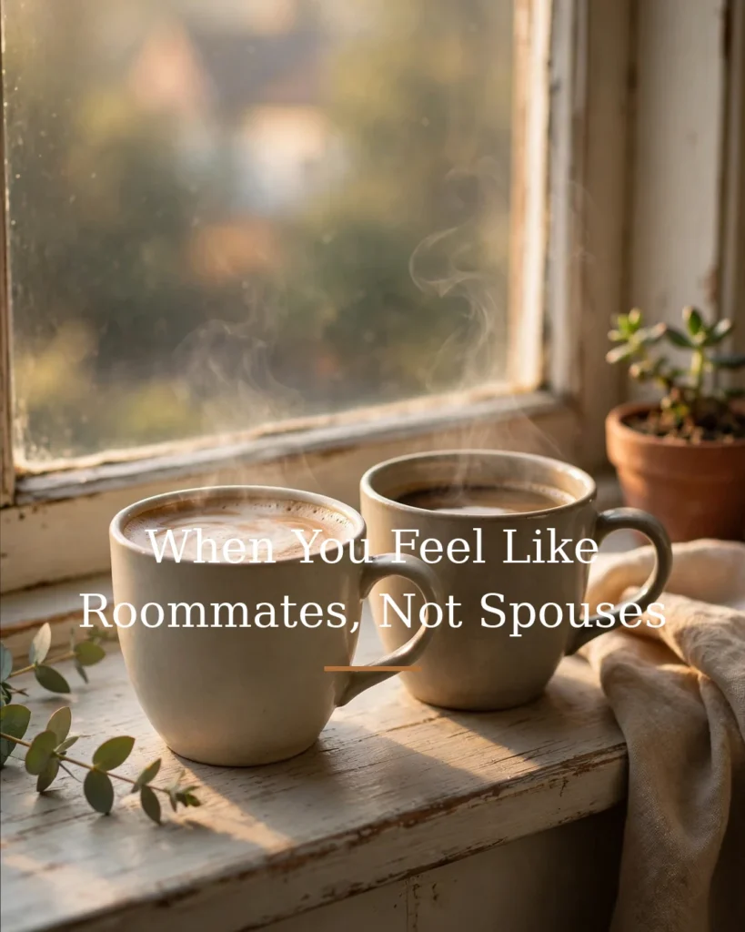 When You Feel Like Roommates, Not Spouses