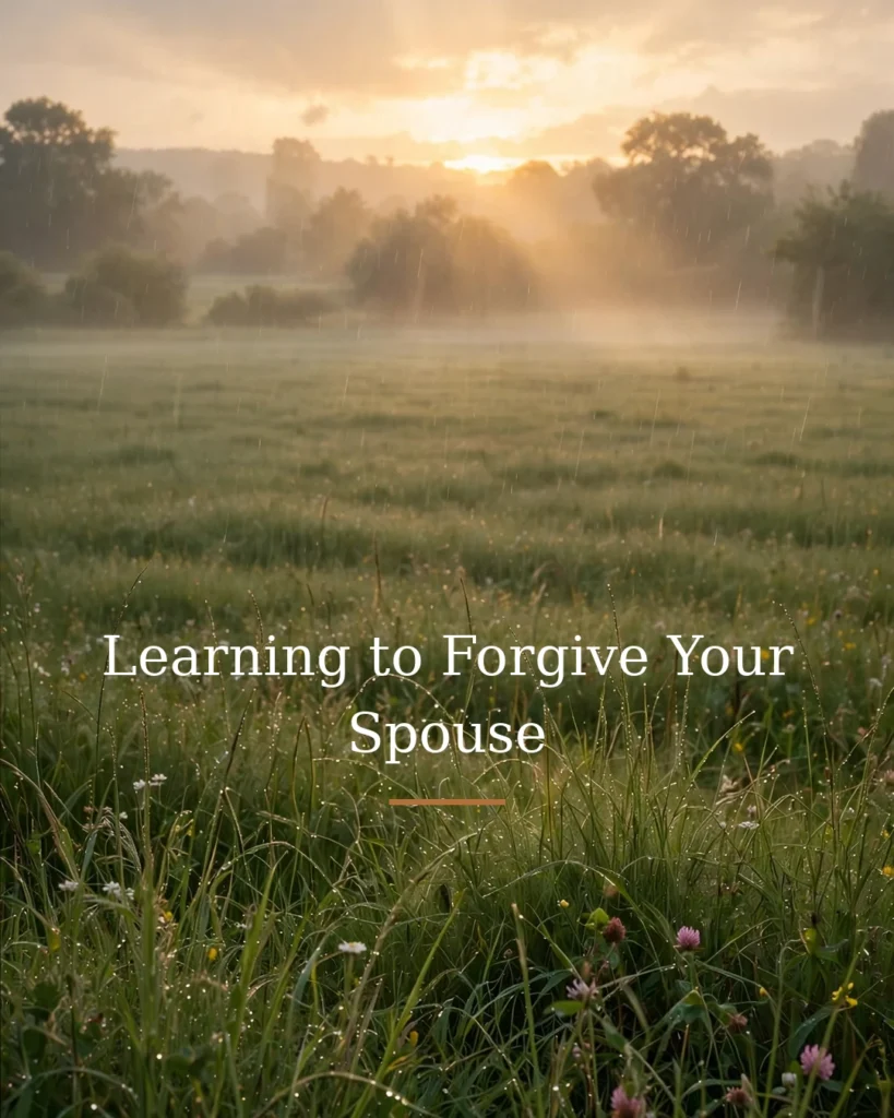 Learning to Forgive Your Spouse