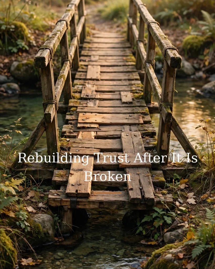 Rebuilding Trust After It Is Broken