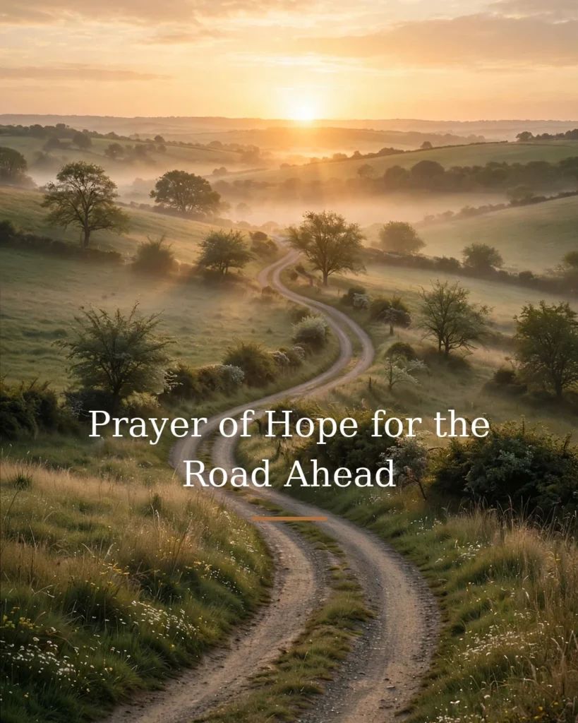 Prayer of Hope for the Road Ahead