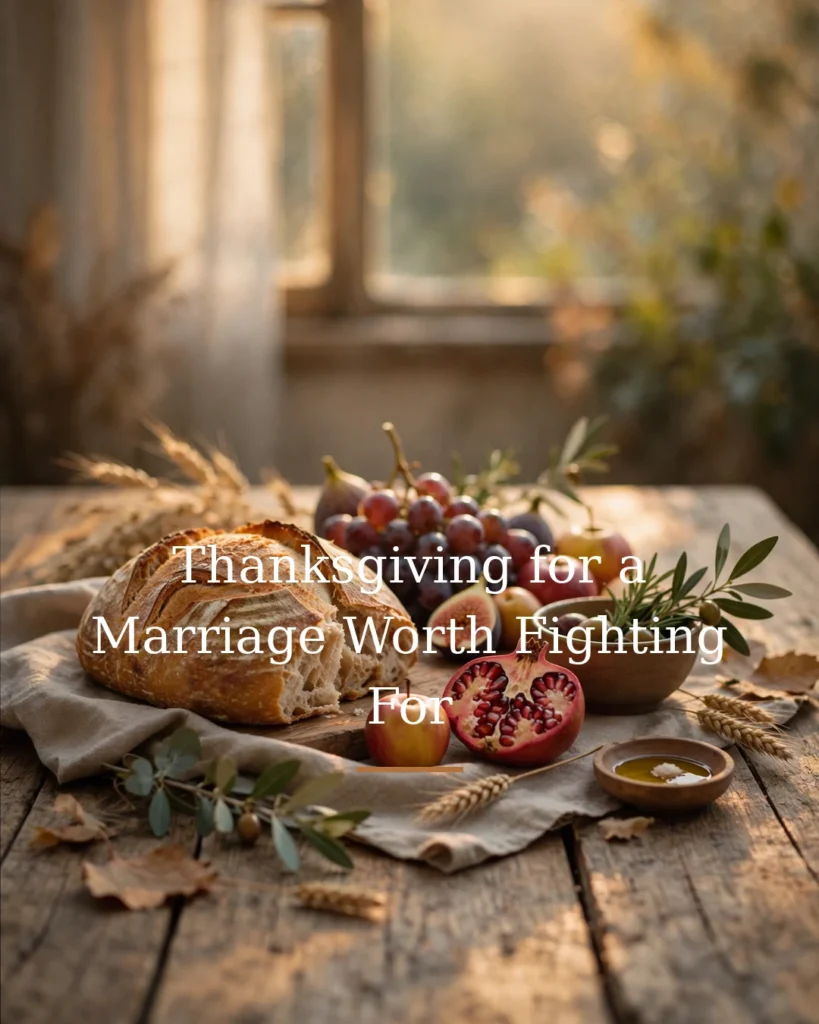 Thanksgiving for a Marriage Worth Fighting For