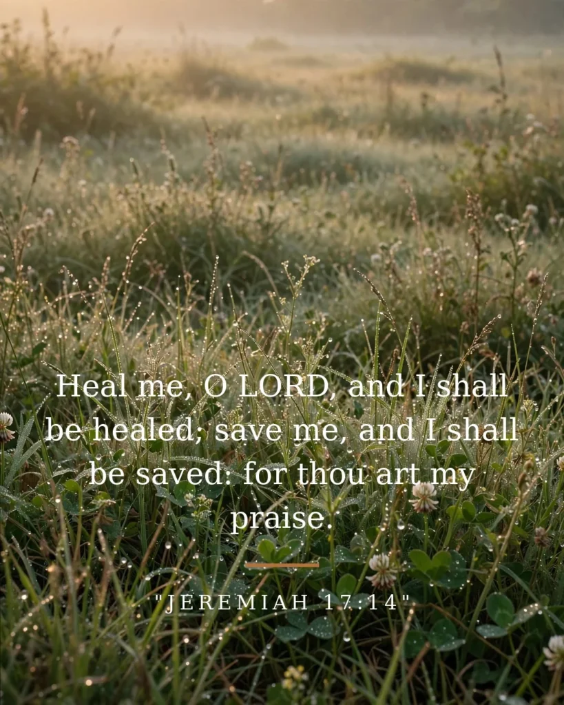 Jeremiah 17:14
