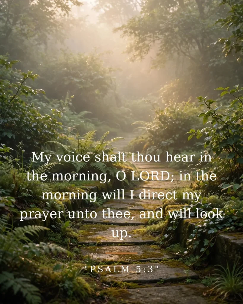 Psalm 5:3